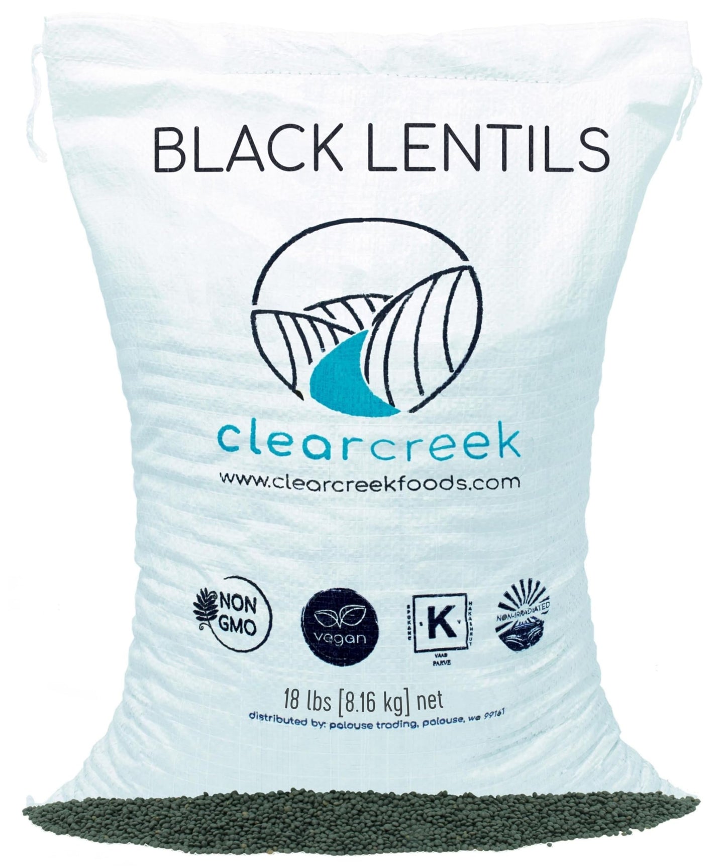 Black Beluga Caviar Lentils | Non-Gmo | Kosher | Premium Quality | Versatile | Ideal For Healthy Cooking