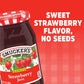 Smucker'S Seedless Strawberry Jam, 12 Ounces