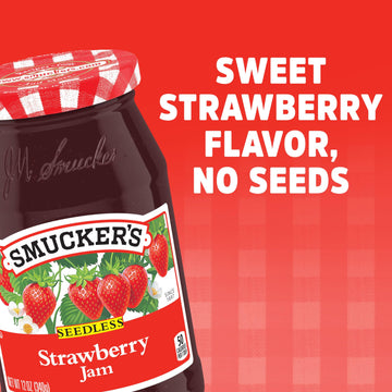 Smucker'S Seedless Strawberry Jam, 12 Ounces