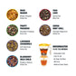 Tiesta Tea Ultimate Live Loose Kit - 8 Piece Set with Black, Green & Herbal Tea Samples, 16 oz Infuser, Brews Hot & Iced Tea