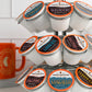 Fresh Roasted Coffee  Italian Craft Coffee Variety Pack  Artisan Blend  Dark Roast  Kosher  96 Pods for K cup malt-inspired