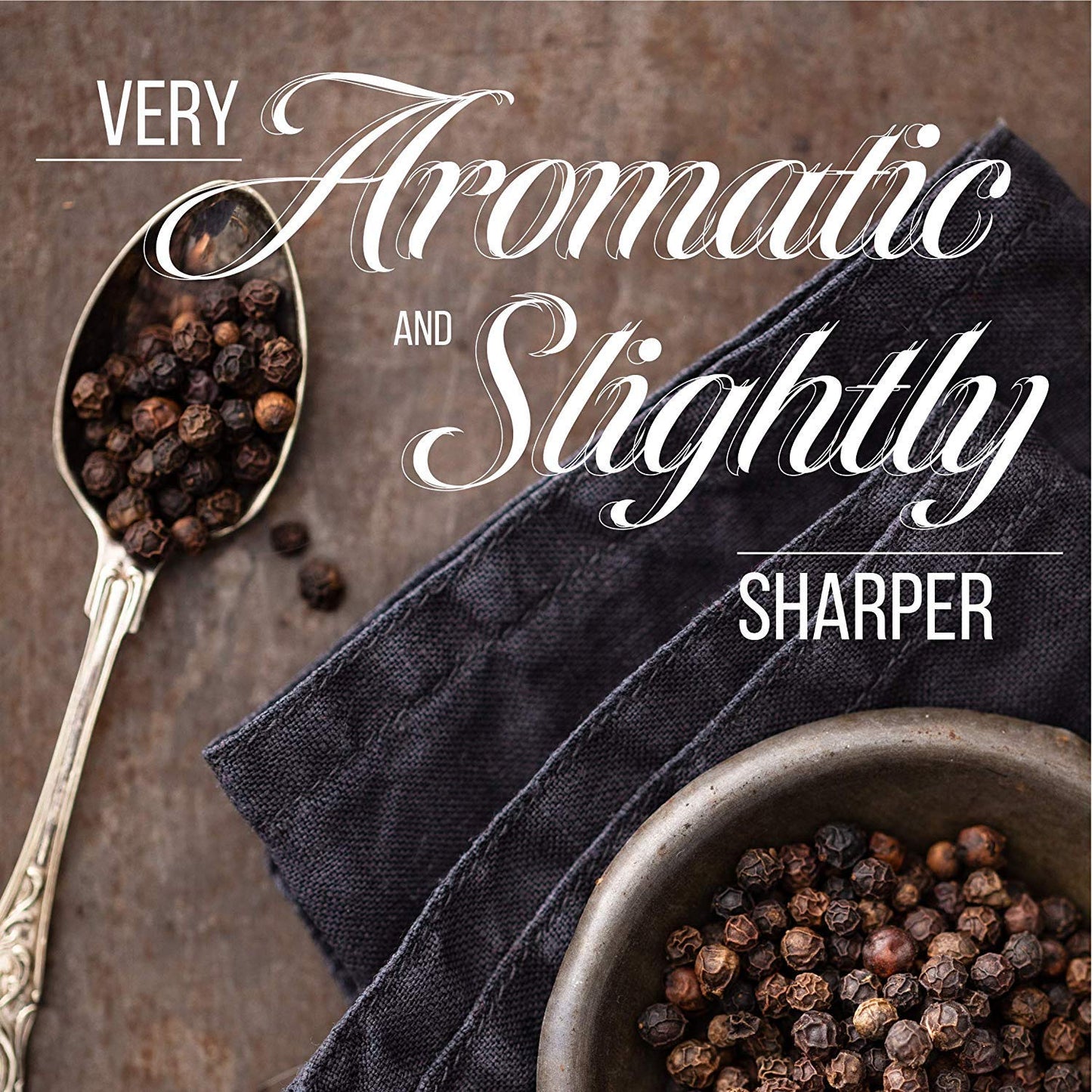 The Organic Pantry Organic Peppercorns - Usda Organic Whole Black Tellicherry Peppercorns - 1 Lb. Bag - Steam Sterilized All Nat