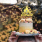 Arthsdite Castle Birthday Cake Topper, Castle Theme Birthday Party Decoration, Princess Prince Happy Birthday Cake Decoration -