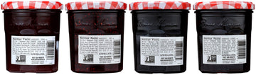 Bonne Maman Preserves, Variety Pack (Strawberry, Raspberry, Wild Blueberry, Cherry), 13 Ounce Jars (Pack Of 4)