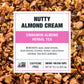 Tiesta Tea Nutty Almond Cream Herbal Tea Blend, Non-Caffeinated, 16oz Bulk Pouch & 6.2oz Refillable Tin, Model 23-032