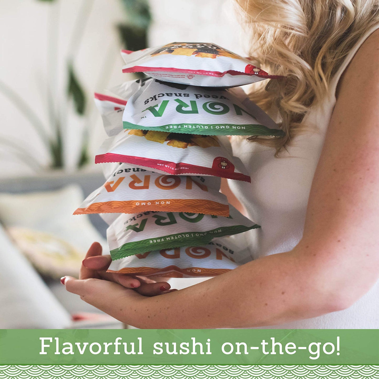 Crispy Seaweed Snacks By Nora | Asian Snacks | Taster'S Variety Pack | Low-Sugar, Vegan, Non-Gmo Verified | 6-Pack
