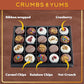Mothers Day Cookies Gift Basket - 20 Gourmet Chocolate Covered Sandwich Cookies With Assorted Toppings - Assorted Food Gift Box
