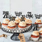 30Pcs Happy 21St Birthday Cupcake Toppers Cheers To 21 Vintage 2004 Cupcake Picks Hello 21 Twenty One 21St Birthday Decorations