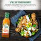 Walden Farms Spicy Buffalo Vinaigrette - Calorie-Free, Gluten-Free, Low Carb, Keto-Friendly, Vegan, Sugar-Free, Dressing With Bo