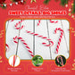 Christmas Candy Canes 12 Pack - Classic Red & White Peppermint Cane Sticks Individually Wrapped - Bulk Christmas Candy For Holiday  , Decorations, Stocking Stuffers & Gifts