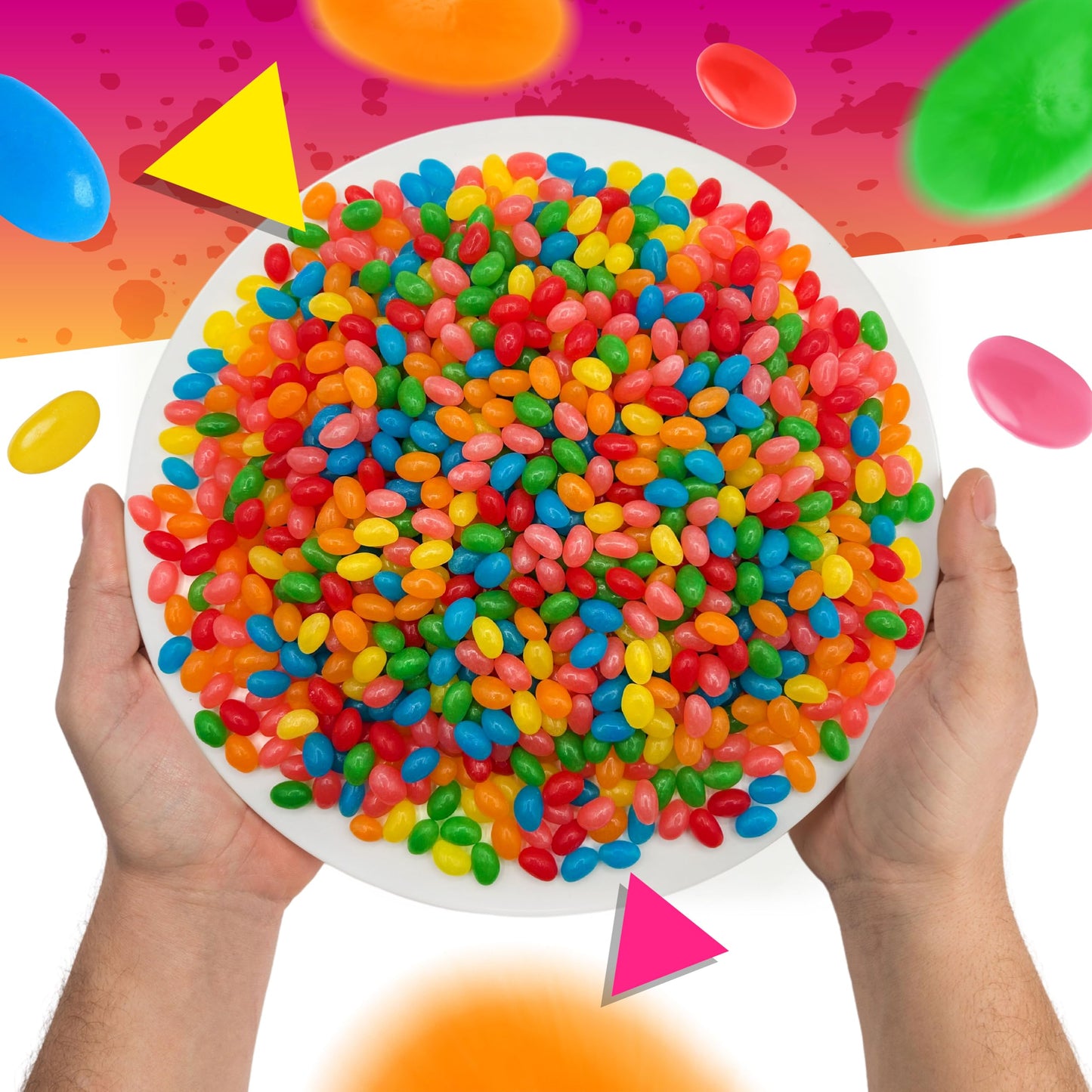 Jelly Beans Candy | 2 Pound Bag | Assorted Fruit Flavors | Classic Delight