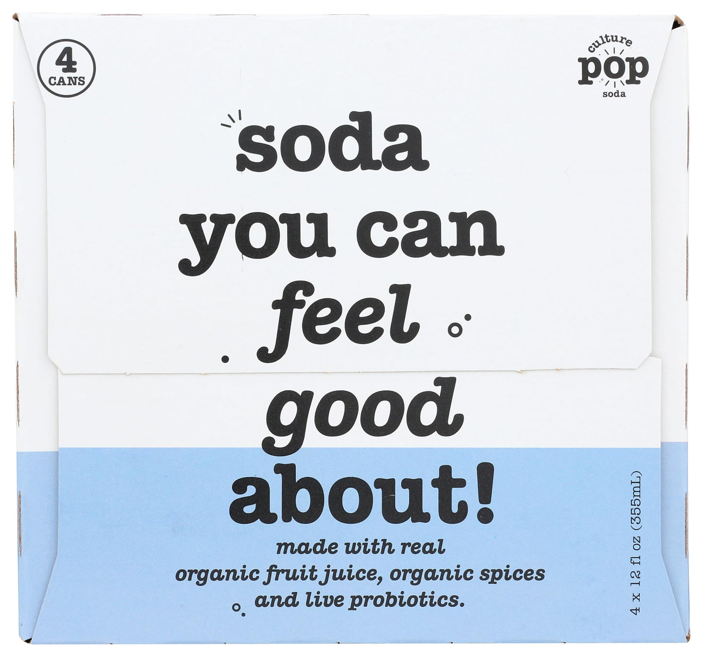 culture Pop Soda - Soda Wild Berries - case Of 6-412 Fz(D0102H54SHJ)