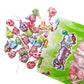 Dum Dums Original Mix Lollipops 1 Lb (80 Pops), Individually Wrapped Hard Candy, Bulk Suckers, Assorted Flavors, Gluten-Free, Pa