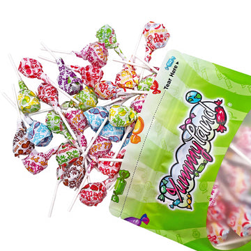 Dum Dums Original Mix Lollipops 1 Lb (80 Pops), Individually Wrapped Hard Candy, Bulk Suckers, Assorted Flavors, Gluten-Free, Pa