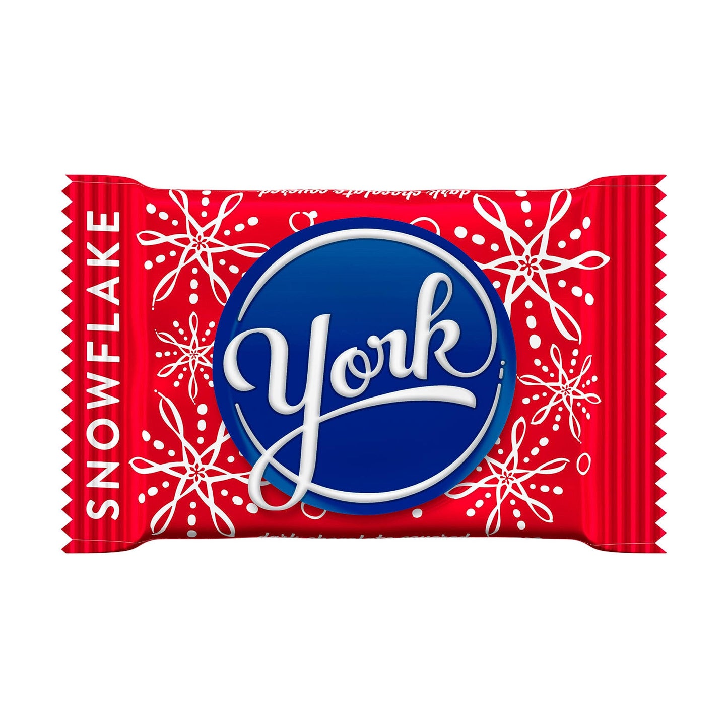 YORK Dark Chocolate Peppermint Patties Snowflakes, Christmas Candy Bag, 9.6 oz