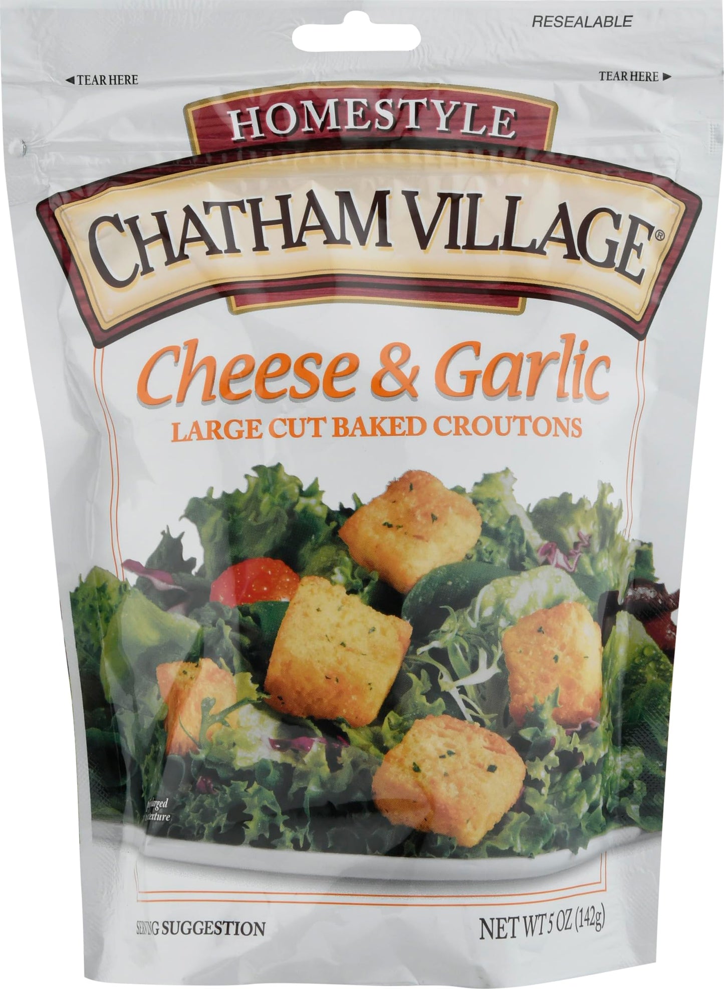 Chatham Village Cheese & Garlic Croutons (12X5 Oz)