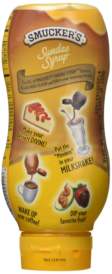 Smuckers Sundae Syrup: Butterscotch, 1.25 Pound (Pack of 2)