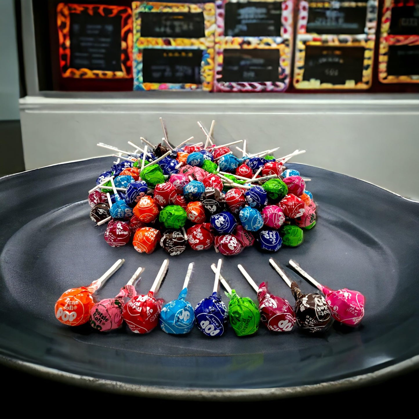 Tootsie Roll Pops-All 9 Assorted Fruit Flavors With Chocolate Center-120 Count Of Americas Favorite Lollipop Individually Wrappe