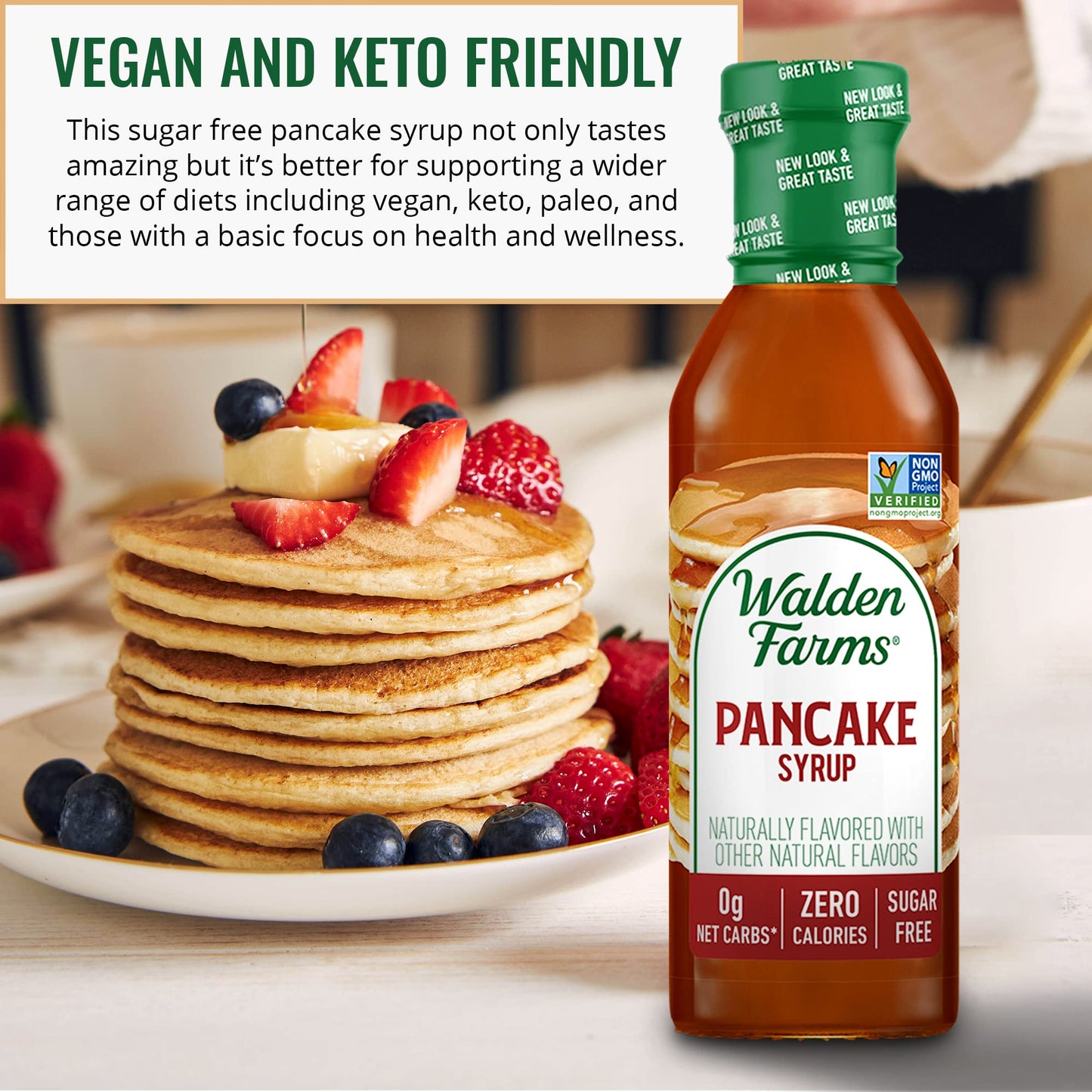 Walden Farms Syrup (12 Fl Oz (Pack Of 2), Pancake)