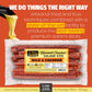 Long John Snacks Dried Salami Sticks - High Protein, Low Carb, Gluten-Free - 1 lb Bulk Pack
