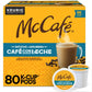 McCafe Cafe Styles of Latin America Cafe con Leche, Keurig Single Serve K-Cup Coffee Pods, 80 Count (4 Packs of 20)
