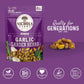 Nichols Farms Roasted No Shell Pistachios - Garlic & Garden Herbs - 6oz (Pack of 3) - Non-GMO, California Grown Snack Packs