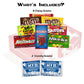 SnackBOX Movie Night Snacks BOX Care Package | Variety Pack (10 Count) | Halloween, Teachers, Back to School, Student, College,