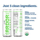 ARDOR ENERGY Sparkling Water, Mexican Lime, 12 Fl Oz, 12 Pack, 100mg Organic Caffeine, Vegan, Gluten Free, No Sugar, No Calories