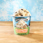 Ben & Jerrys Chocolate Chip Cookie Dough Vanilla Ice Cream Pint Non-GMO 16 oz