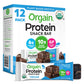 Orgain Organic Vegan Protein Bars, Chocolate Brownie - 10G Plant Based Protein, Low Calorie Healthy Snacks, No Lactose Or Soy Ingredients, Gluten Free, Non-Gmo - 1.41 Oz (Pack Of 12)