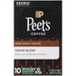 Peets Coffee K Cup Pods, Dark Roast, 10 Count, Compatible with Keurig Brewers