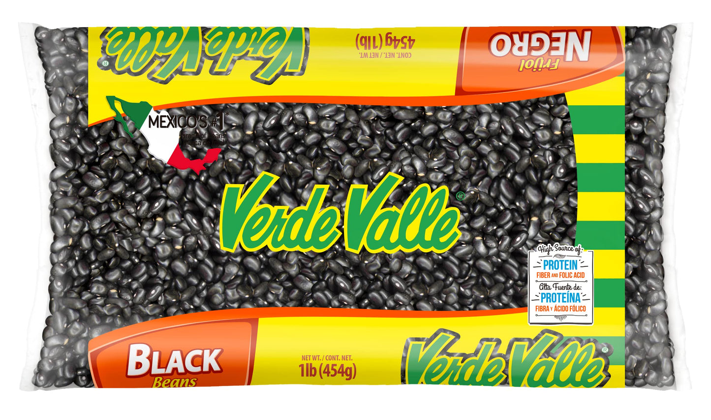 Verde Valle Black Beans 1lb (Pack of 1)