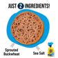 Pacha Buckwheat English Muffins: Original - Certified Organic, Gluten-Free, Vegan, Sprouted, Sandwich Bun, Burger Bun - 13 OZ