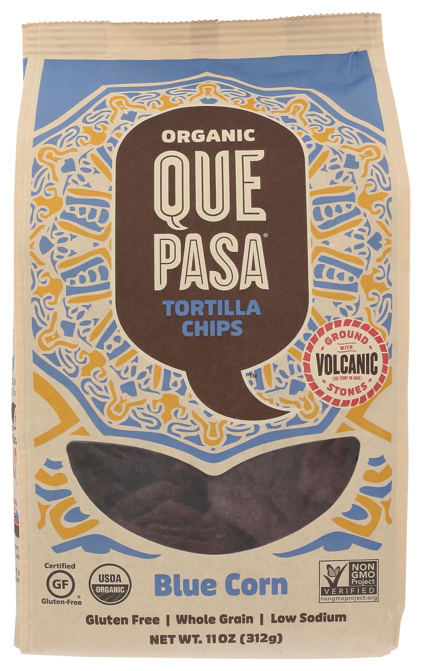 Que Pasa - Tort Chips Blue - Case Of 12-11 Oz