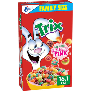 Trix Cereal Fruit Flavored Corn Puffs, 16.1 Oz (Pack Of 14)