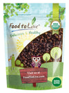 Food to Live Imported Organic Raisins, 2.5 Pounds - Sun Dried Thompson Seedless Select Grapes, Non-GMO, Raw, No Sugar added, Pes