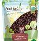 Food to Live Imported Organic Raisins, 1.5 Pounds - Sun Dried Thompson Seedless Select Grapes, Non-GMO, Raw, No Sugar added, Pes