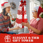 Gift Basket Tower With Fresh Nuts & Snacks, Gourmet Cravings Indulgence - 6 Tier Food Basket Gift Set, Great Gift Present For Me