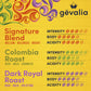 Gevalia Variety Pack with Signature Blend Light Roast (Colombia Medium Roast, and Dark Royal Roast Dark Roast K-cup Coffee Pods,