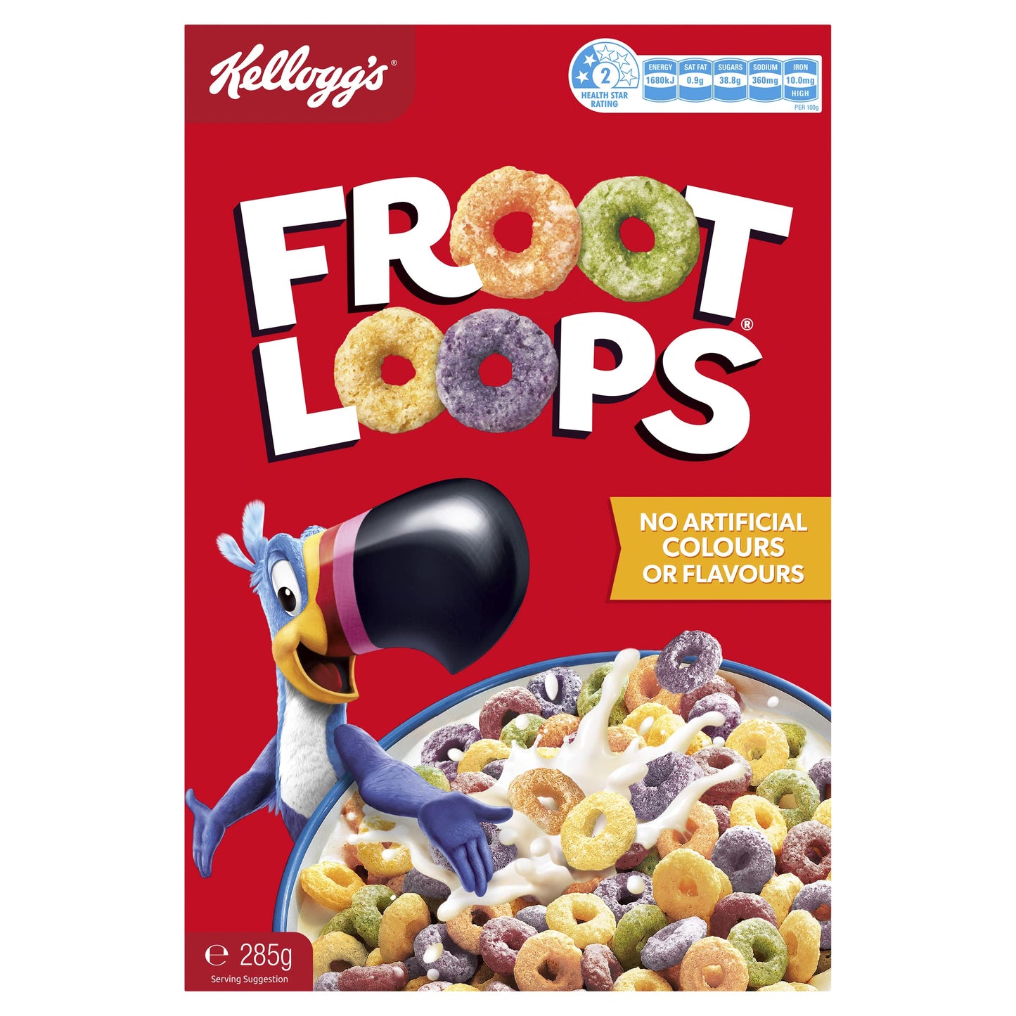 Kellogg'S Fruit Loops 285Gm