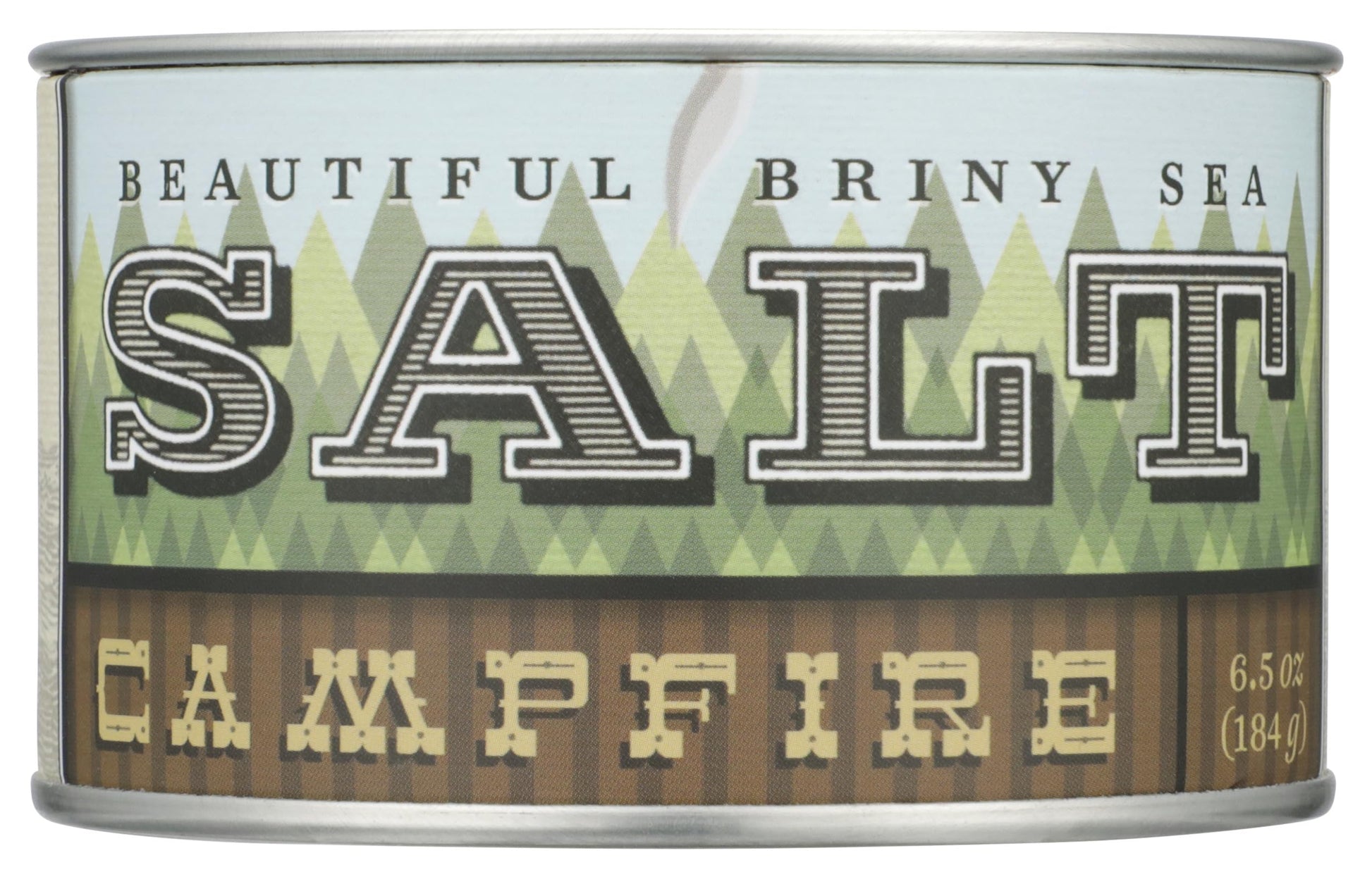 Beautiful Briny Sea, Sea Salt Campfire, 6 Ounce