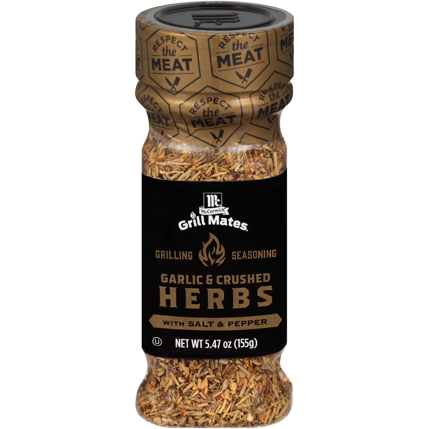 Mccormick Grill Mates Garlic & Crushed Herbs Grilling Seasoning, 5.47 Oz