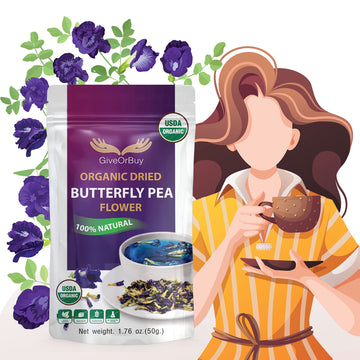 Butterfly Pea Flower Tea GIVEORBUY