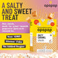 Opopop Traditional Microwave Popcorn - Salty Caramel Popcorn 9-Pack - Sweet and Salty Flavored Popcorn Bulk, Non-GMO