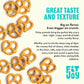 FitJoy Pretzel Variety Pack - 24 Count, 0.5 Oz Each - Tangy Dijon Mustard, Sea Salt, Cheezy White Cheddar - Gluten Free Snack