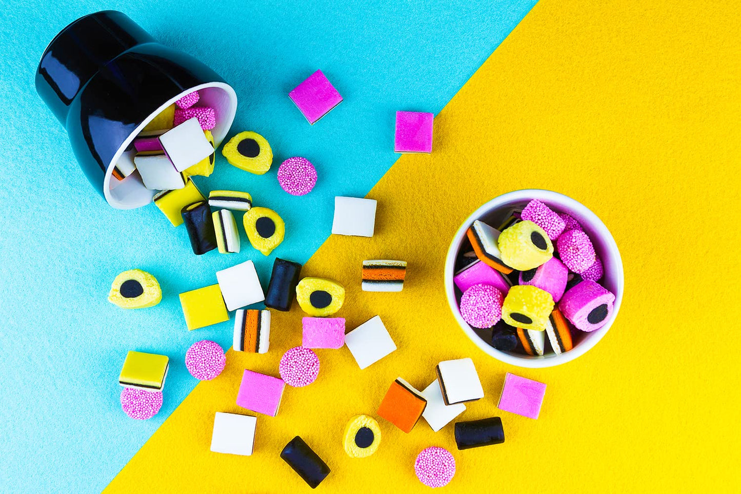 Fruidles English Style Allsorts Licorice Allsorts Gummies, Non-GMO (2 Pounds)
