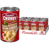 Campbell s Chunky Soup, Baked Potato with Steak and Cheese Soup, 18.8 oz Can (Case of 12)