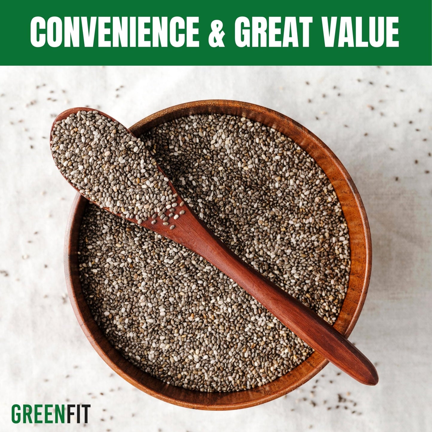 Premium Bulk Chia Seeds (10Lbs Bag) | A+ Grade Chia | Nutrient-Packed Superfood | Non-Gmo | Gluten-Free Chia Seeds Bulk | Vegan