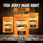 Kaimana Wild-Caught Ahi Tuna Jerky - Teriyaki | Rich In Omega-3S & High In Protein | All-Natural & Organic Fish Jerky (3 Pack, 2