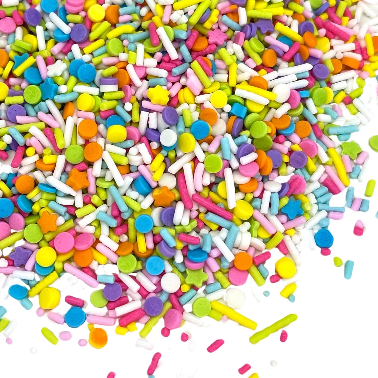 Manvscakes | 7.2 ounces of spring themed sprinkle confetti | Easter sprinkles | Edible sprinkles | Cookie sprinkles | Cake sprin